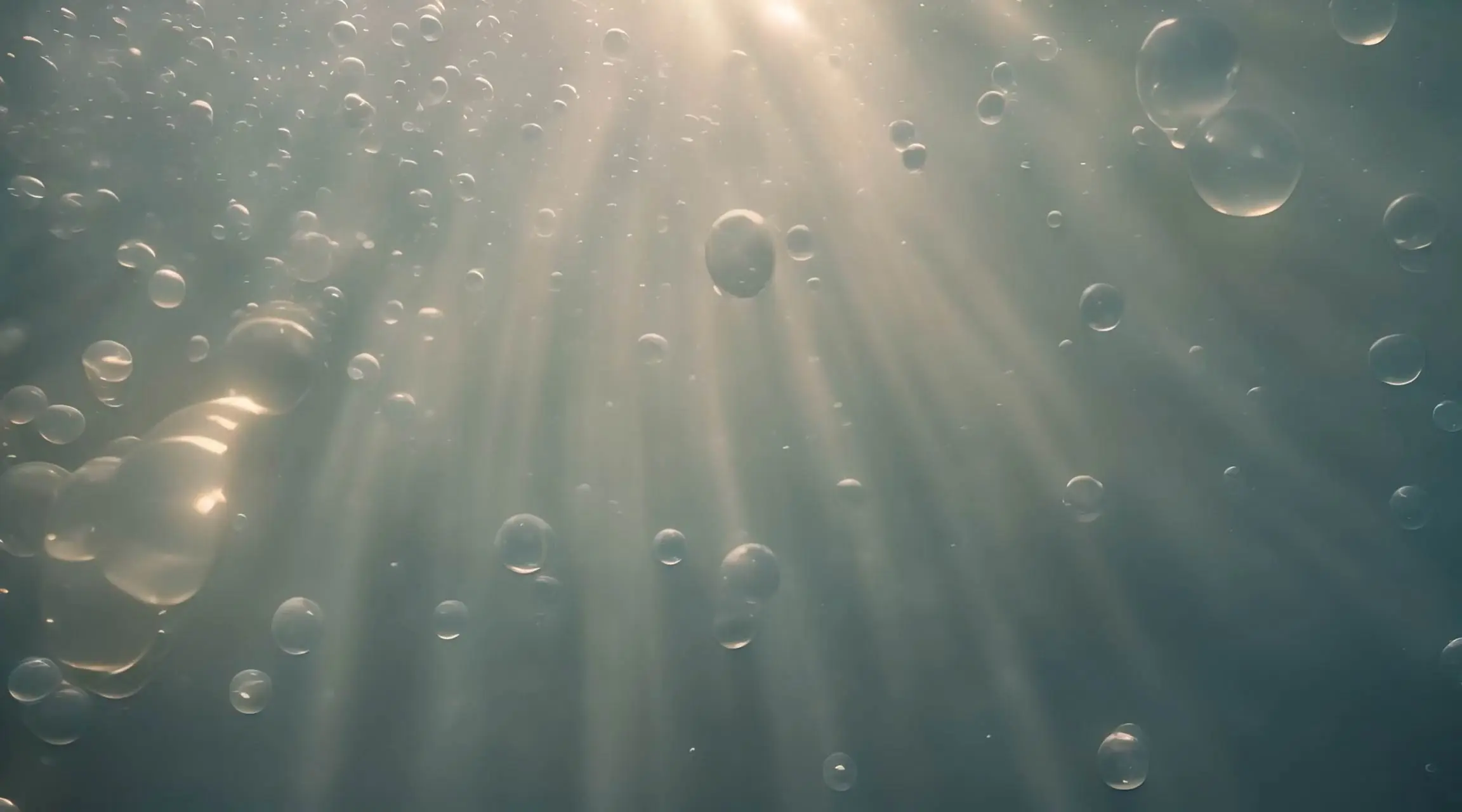 Underwater Bubble Flow Motion